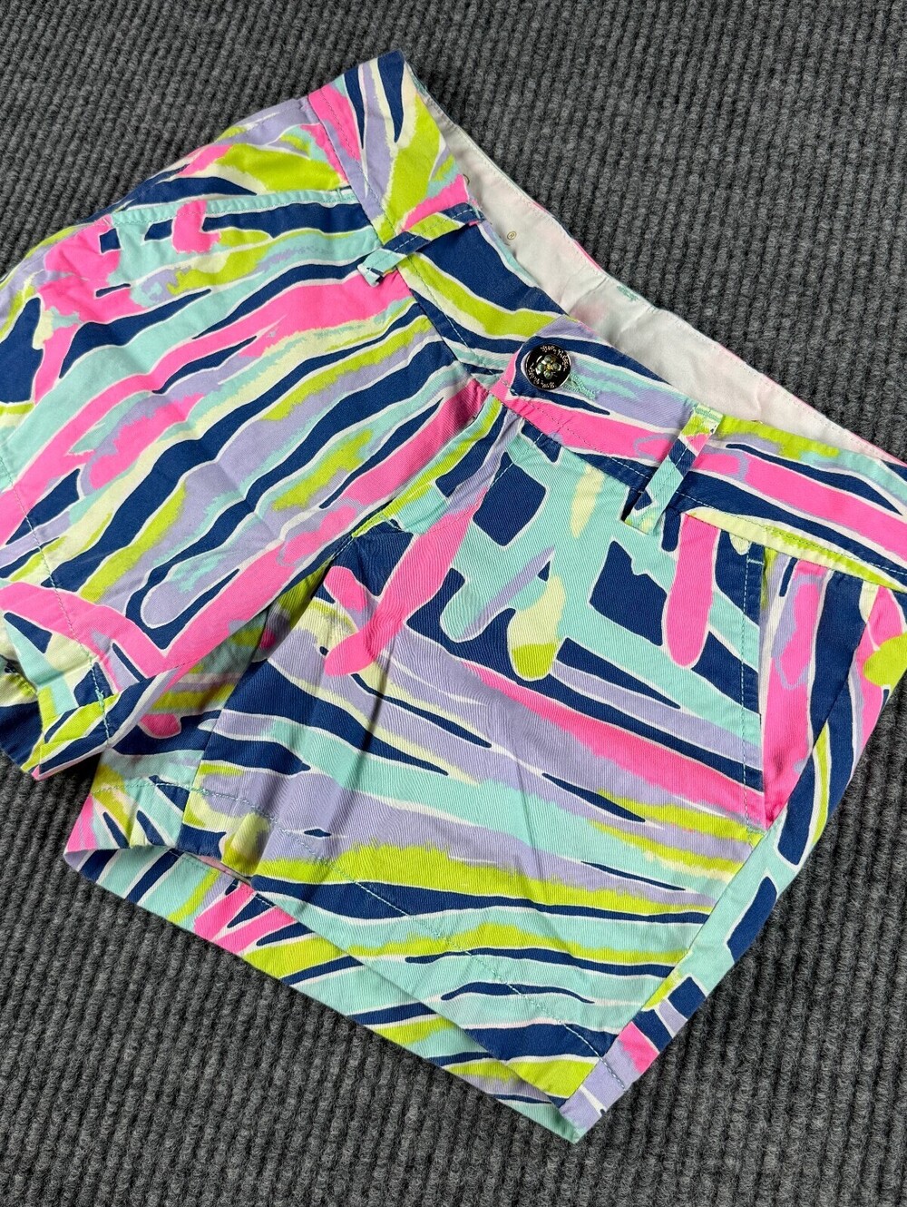 Lilly Pulitzer The Callahan Short Womens Size 0 It's Always Summer Somewhere